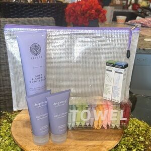 Skin & Body Daily Care Collection Lacuna Body Serum/Deep Steep & Much More NWT